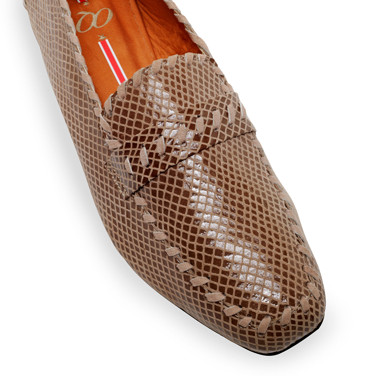 Bailarina Mocasín Finca Scales Taupe