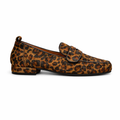 Bailarina Mocasín Pelo Leopardo