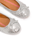 Bailarina Pareja Moño Tejido Plata