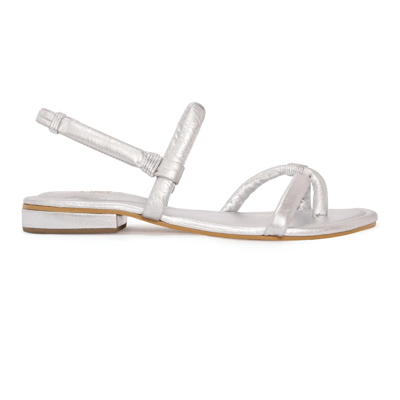 Sandalia Broma Tejida Plata