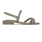 Sandalia Broma Tejida Plomo Con fusil