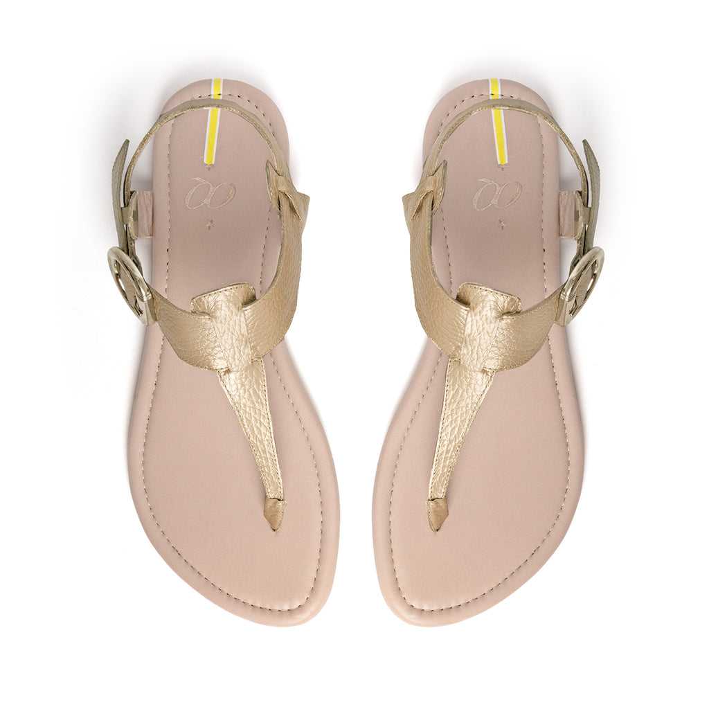 Sandalia Ibiza Santorini Oro