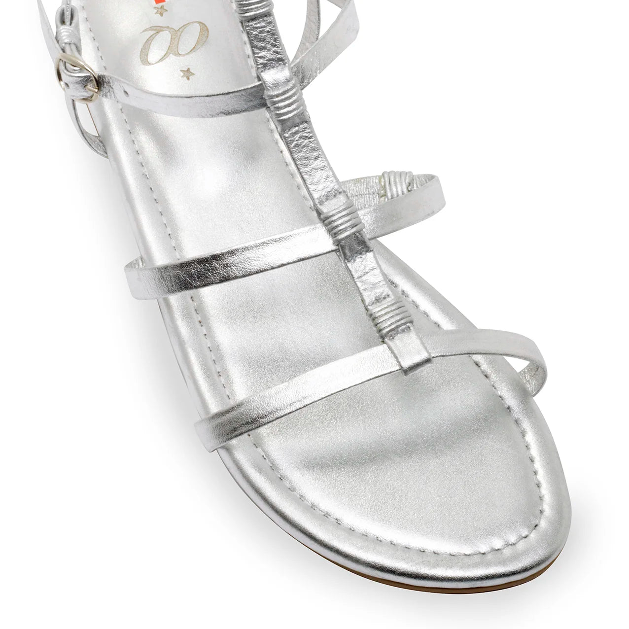 Sandalia Pestaña Plata