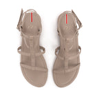 Sandalia Pestaña Taupe