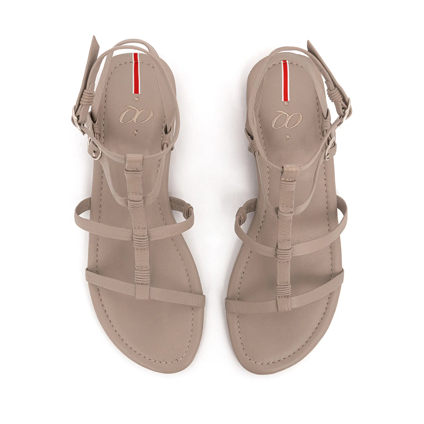 Sandalia Pestaña Taupe