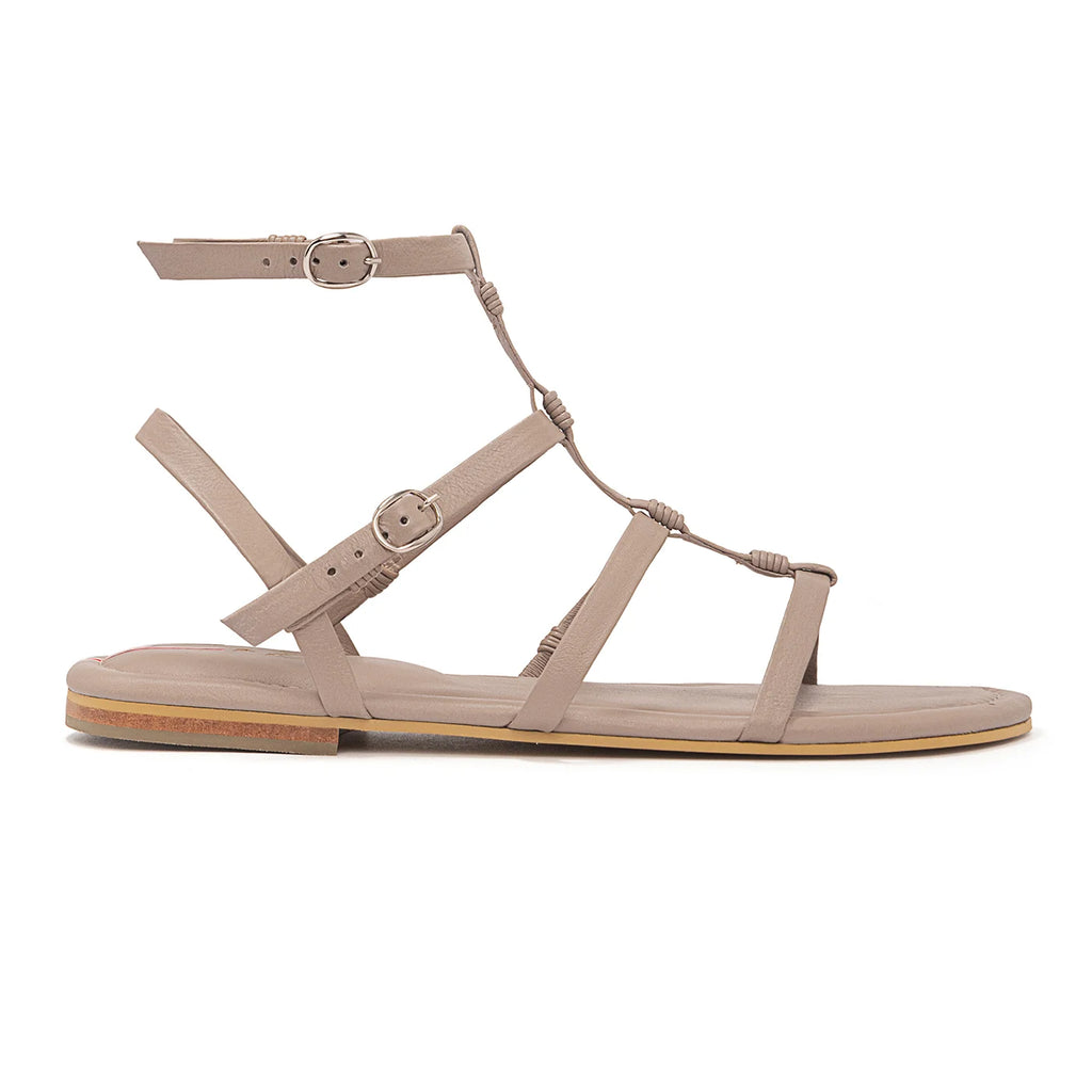 Sandalia Pestaña Taupe