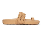 Sandalia Plana Quimbara Trigo