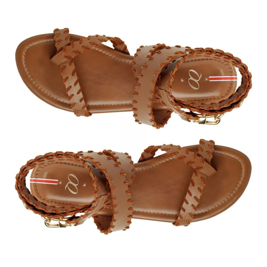 Sandalia Rio Tejida Miel