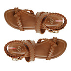 Sandalia Rio Tejida Miel