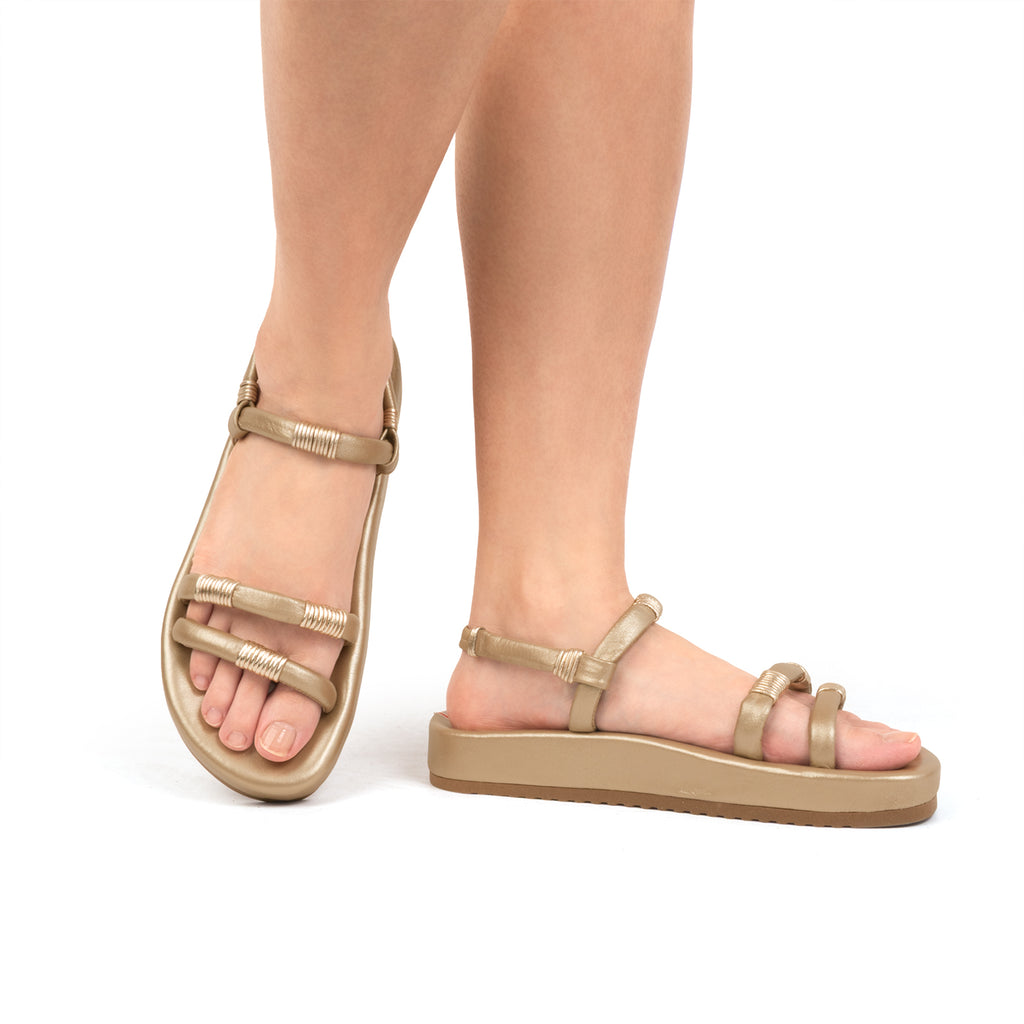 Sandalia La Temperatura Peltre