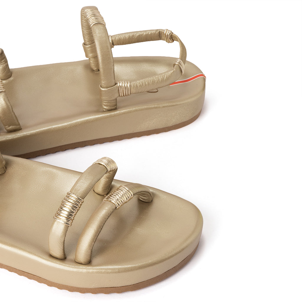 Sandalia La Temperatura Peltre