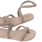 Sandalia Meribel Taupe