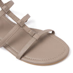 Sandalia Pestaña Taupe