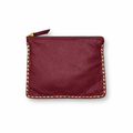 Estuche Mediano Vinotinto Tejido