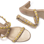 Sandalia Tacon Baqueira 5.5 Peltre