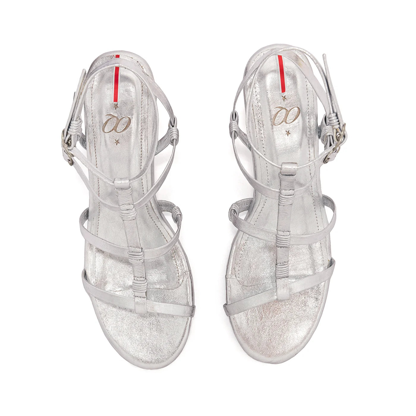 Sandalia Pestaña Plata