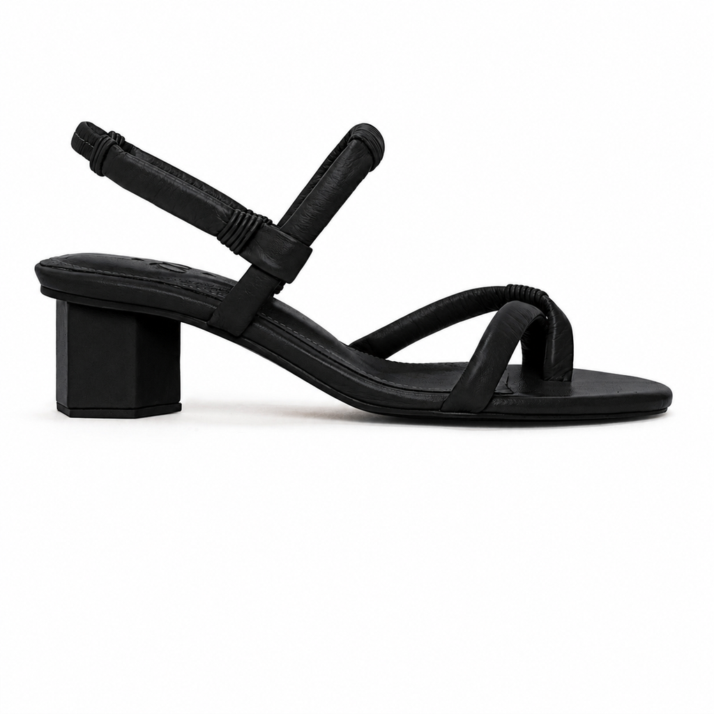 Sandalia Tacón Broma 3,5 Negro