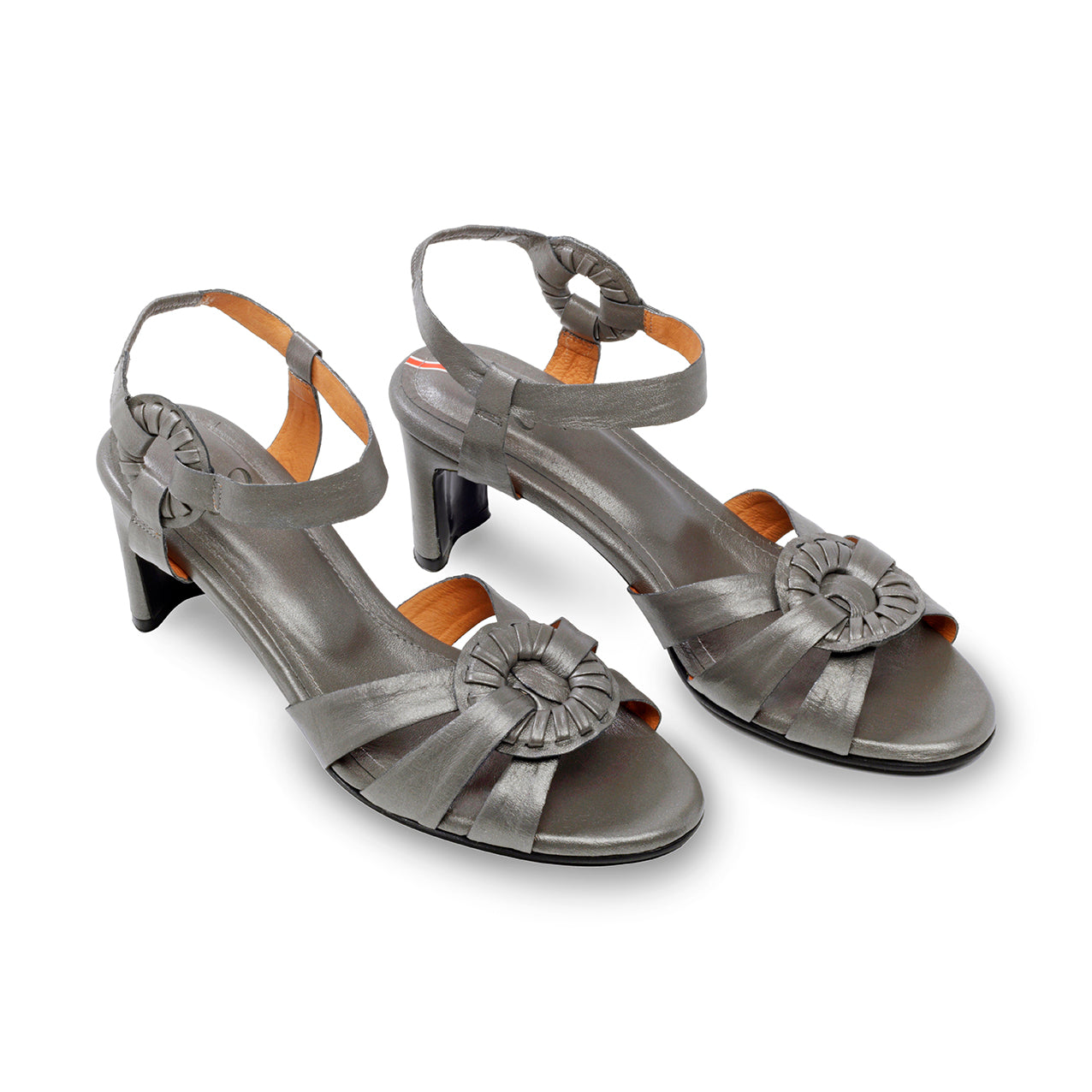 Sandalia de Tacón Dali 5,5 Plomo
