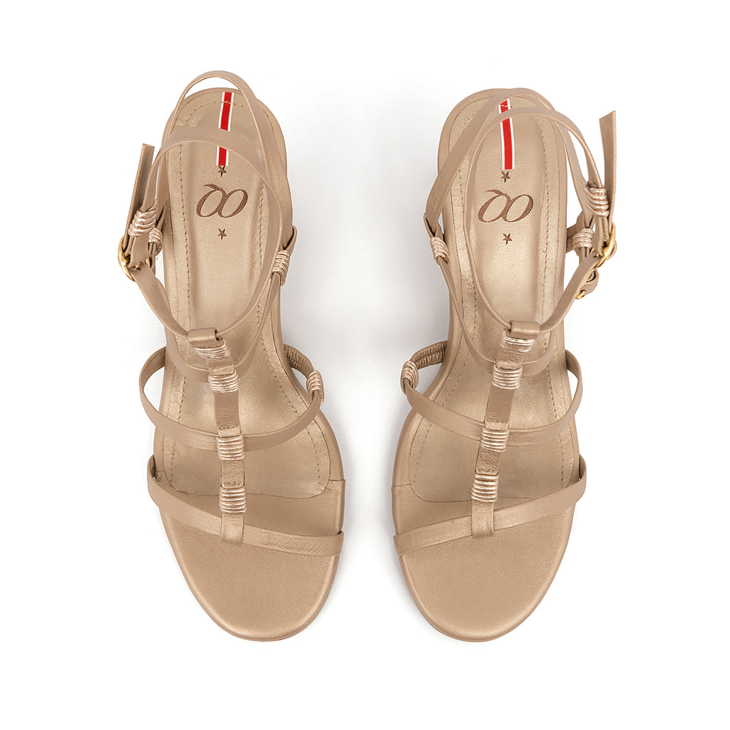 Sandalia Pestaña Peltre