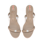 Sandalia Tacón Vala 3,5 Taupe