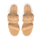 Sandalia Tacón 5,5 Valió la Pena Trigo