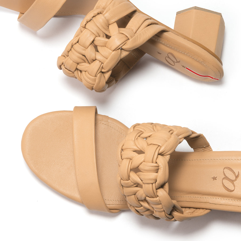 Sandalia Tacón 5,5 Valió la Pena Trigo