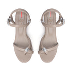 Sandalia Tacòn Ana 5.5 Taupe