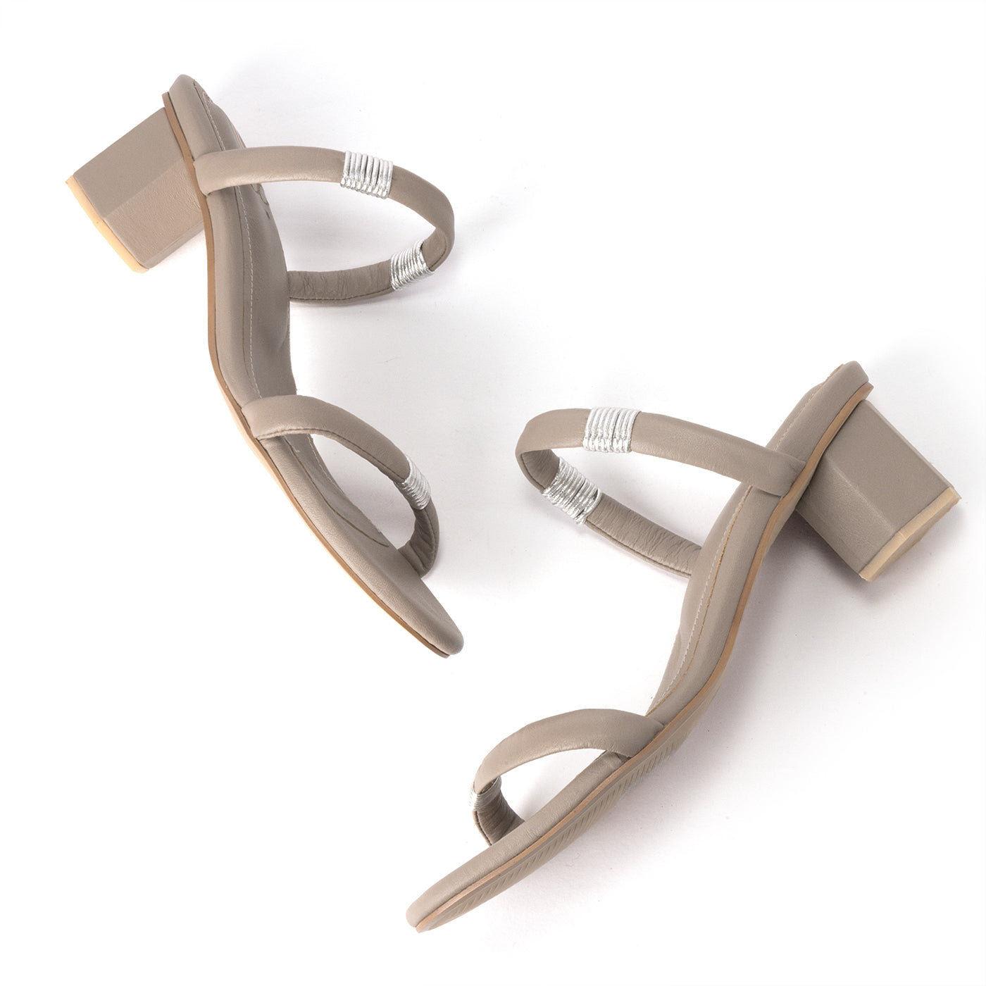 Sandalia Tacón Vala 3,5 Taupe