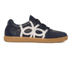 Tenis Icon Azul con Plata