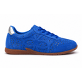 Tenis en Cuero Icon Azul Turquí