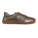 Tenis en Cuero Oro Luna