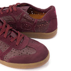 Tenis en Cuero Icon Vino